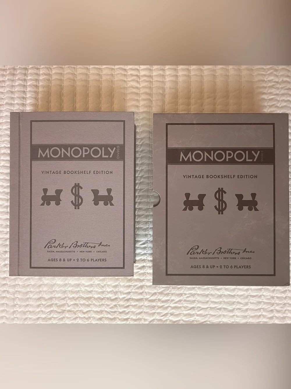 Monopoly Vintage Bookshelf Edition Board Game New Never Used